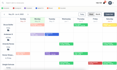Scheduling - See Your Team's Schedule